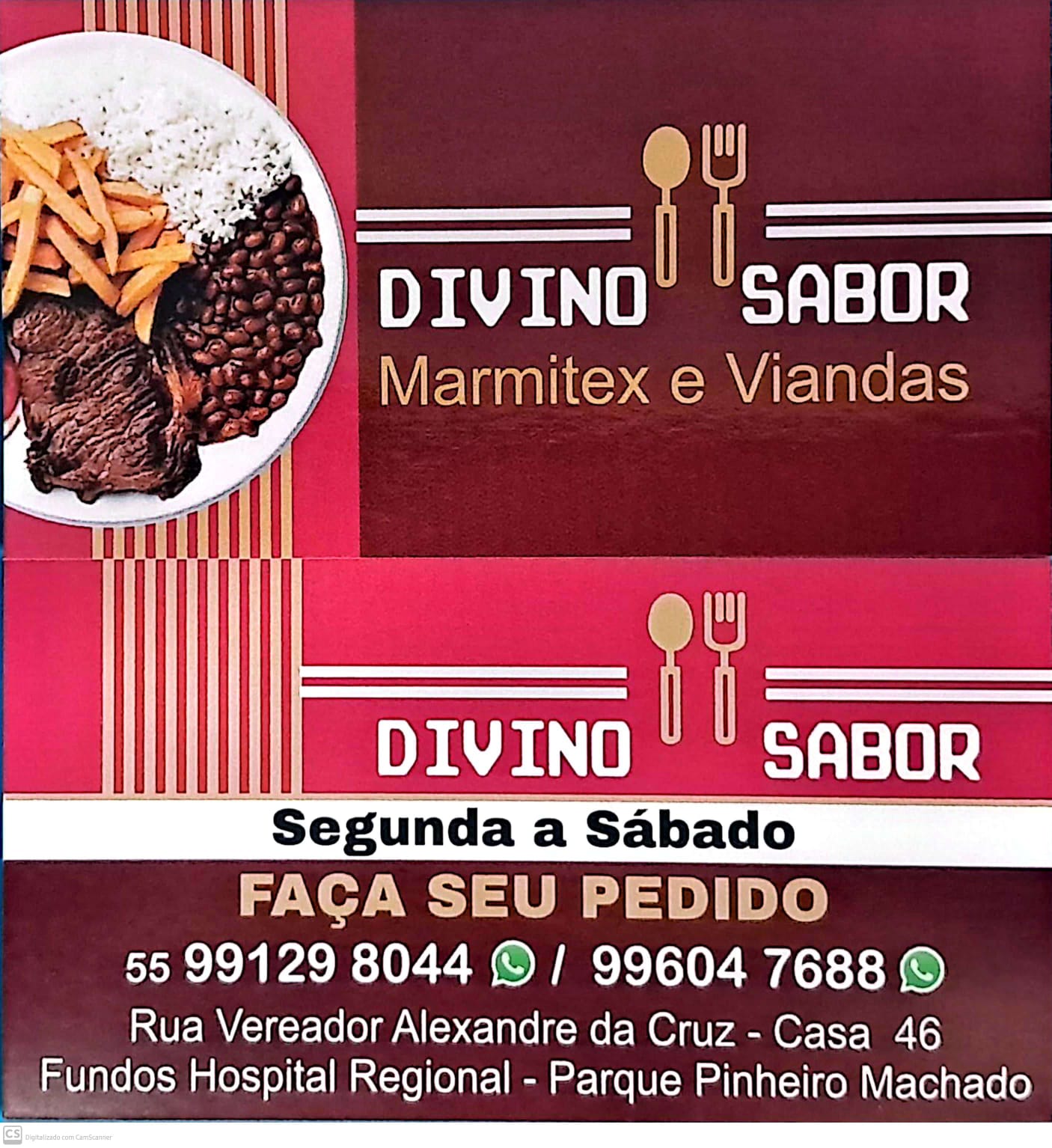 Divino Sabor Viandas e Marmitex