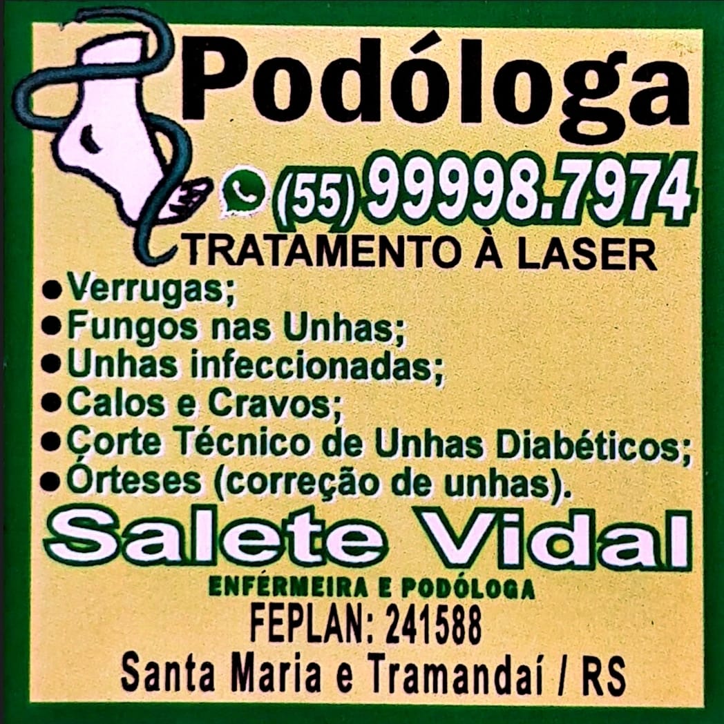 Podóloga Salete Vidal: